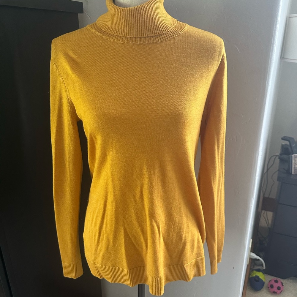 Pendleton Women's Golden Turtleneck Sweater